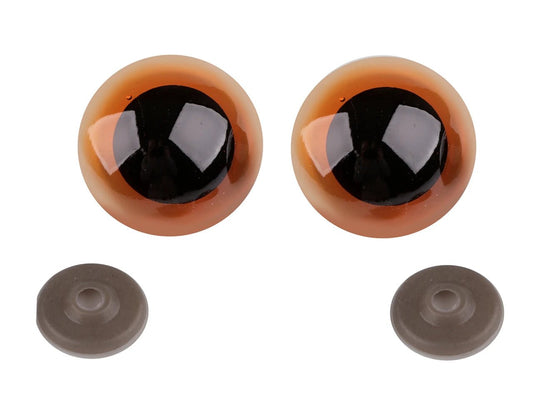 alt
Yeux pour peluches Ø40 mm, brun-orangé (1 paire par paquet)