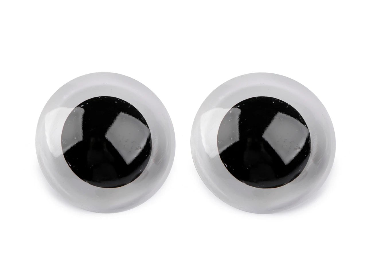 Rounding toy eyes Ø40 mm-transparent (1 pair per pack)