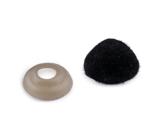 alt
Nez de jouet 14x15 mm, noir (lot de 5)