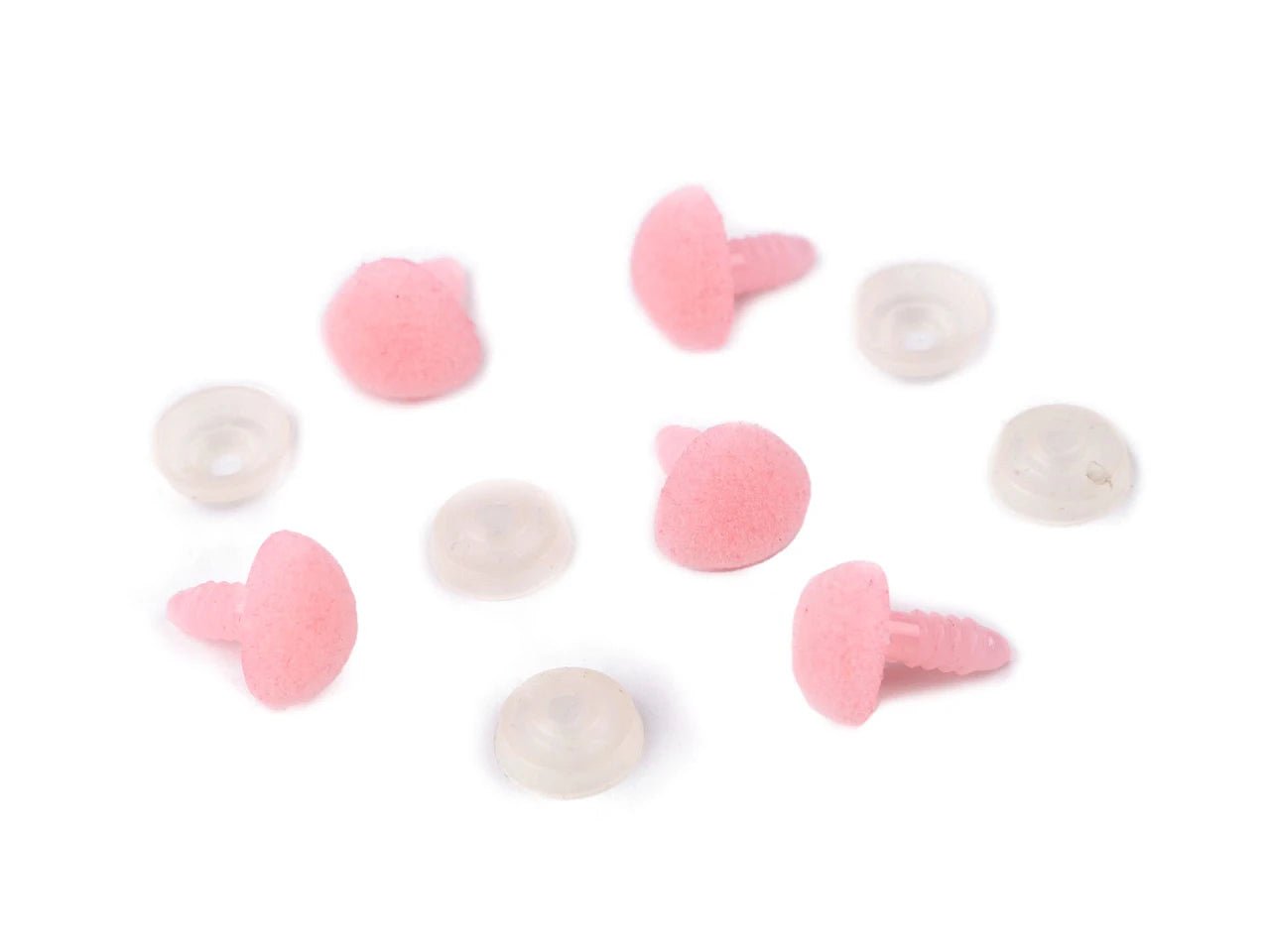Toy nose 14x15 mm-pink (5 pcs per pack)