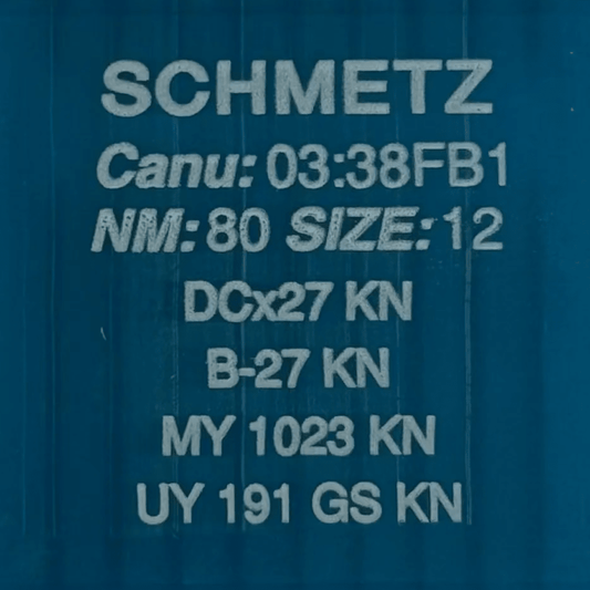 Image with SCHMETZ DCx27 (B - 27) SUK KN industrial overlock needles for fine knitwear - 10 pcs. – available at Šarlotes audumi