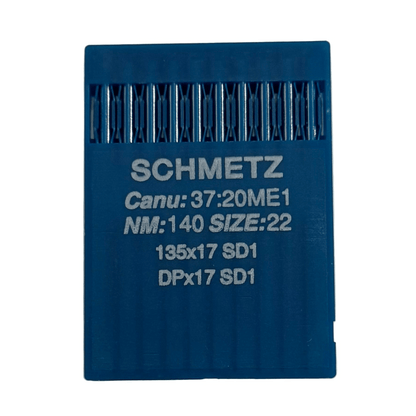Image of SCHMETZ DPx17 (135x17) SD1 industrial sewing machine needles for leather - 10 pcs. – available at Šarlotes audumi