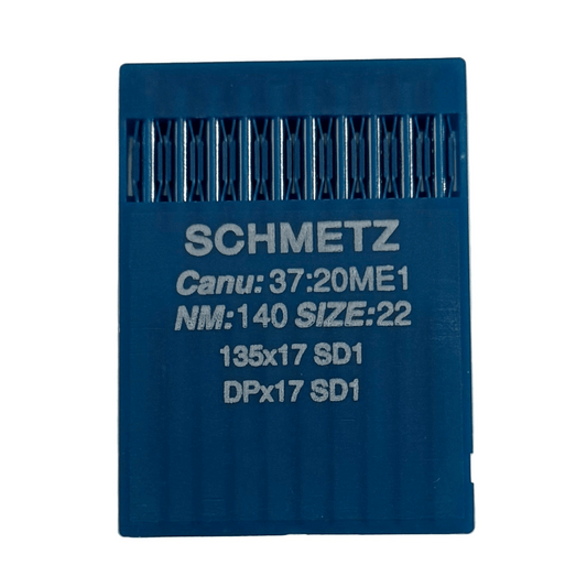 Image of SCHMETZ DPx17 (135x17) SD1 industrial sewing machine needles for leather - 10 pcs. – available at Šarlotes audumi