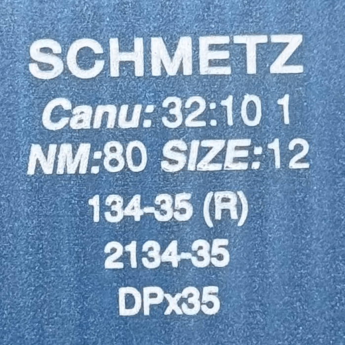 DPx35, 134-35 R — Aiguilles universelles pour machines à coudre industrielles SCHMETZ, 10 pièces.