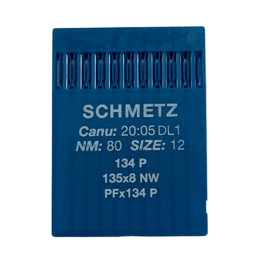 Image of SCHMETZ DPx5 (134) P leather industrial sewing machine needles - 10 pcs – available at Charlotte's Fabrics