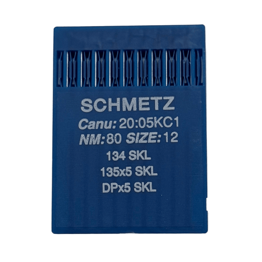 Image de aiguilles pour machine à coudre industrielle SCHMETZ DPx5 (134) SKL pour tricot très épais - 10 pièces – disponible chez Šarlotes audumi