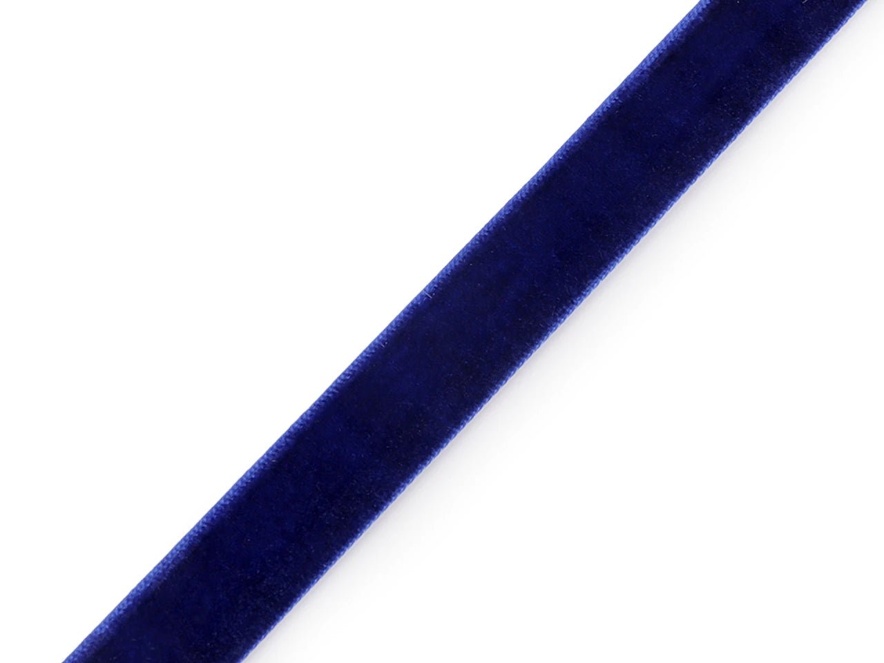 Ruban en velours 15 mm (pack de 22,5 m) - bleu roi