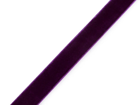 Ruban de velours 15 mm (22,5 m) - lilas foncé