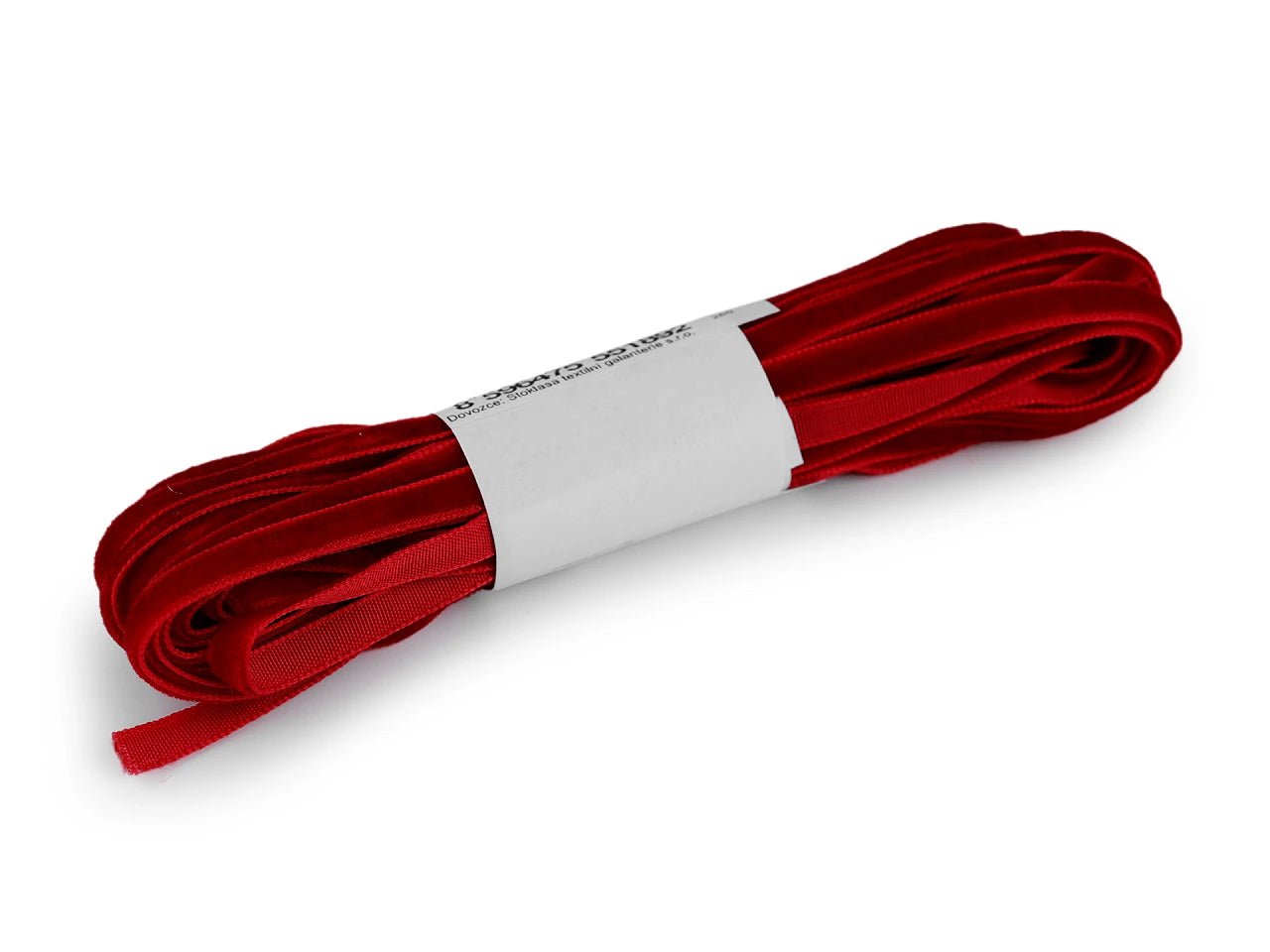 Ruban en velours 3 mm |paquet 5 m|couleurs assorties