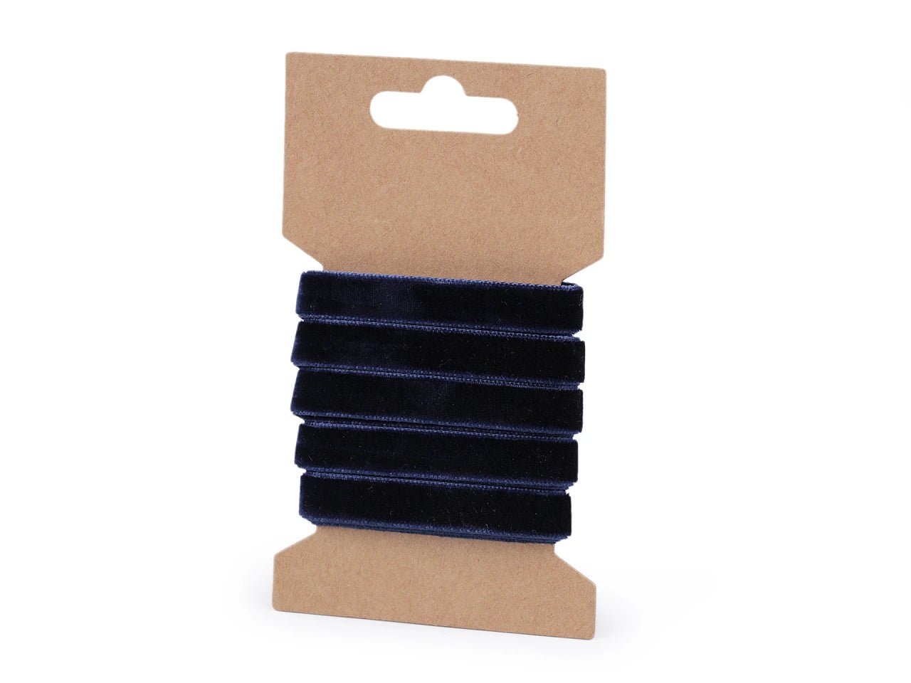 ruban en velours 9 mm (3 m) - bleu foncé