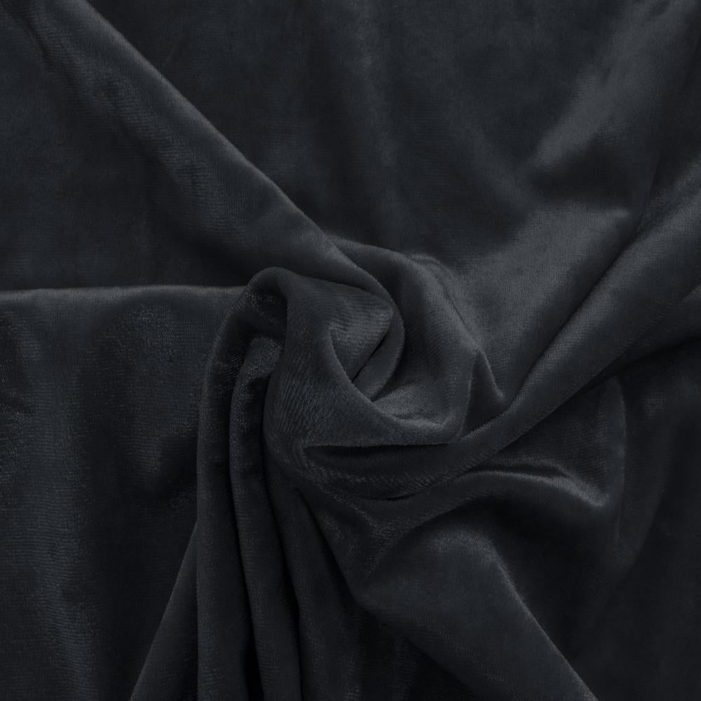 Image de velours avec élasthanne - gris 240 g/m² – disponible chez Šarlotes audumi