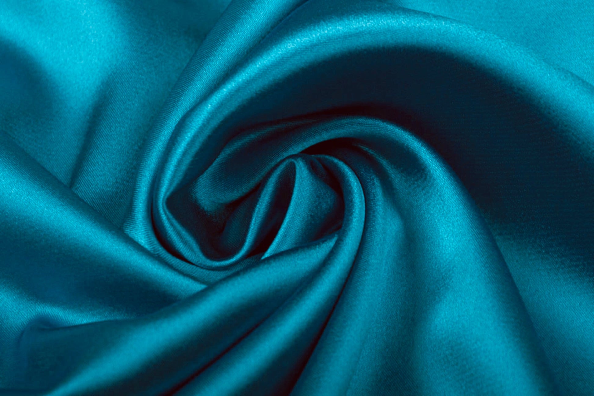 Satin with elastane - turquoise 190 g/m²