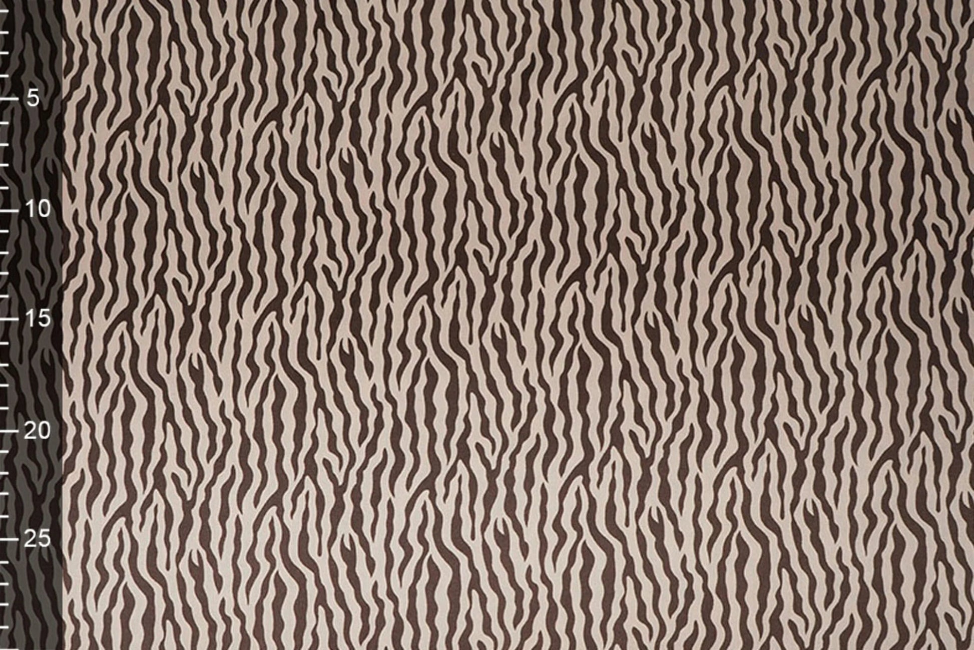 Satin with elastane - zebra 80 g/m²