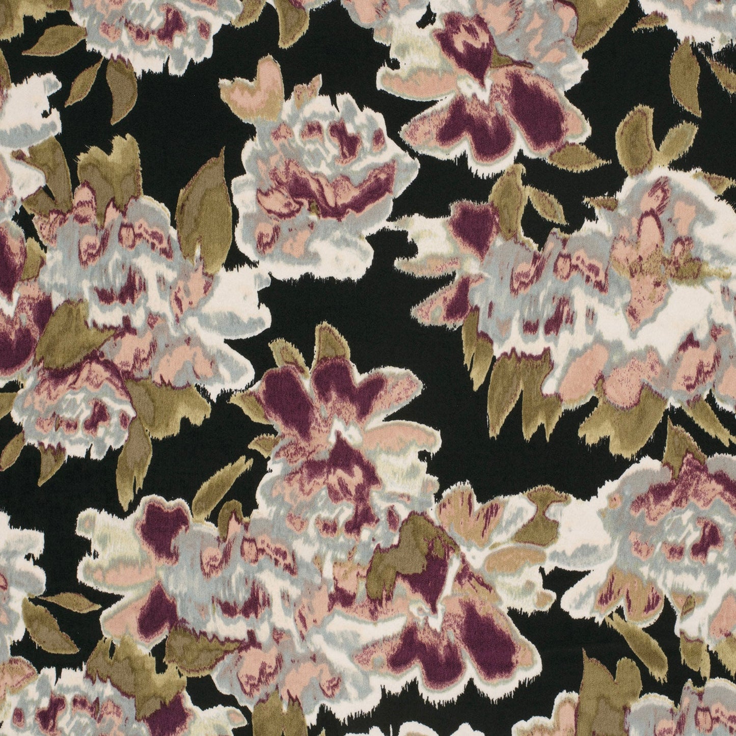 Image de satin à fleurs 110 g/m² – disponible chez Šarlotes audumi