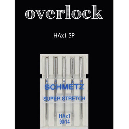 SCHMETZ Overlock needles for knitwear HAx1 SP - No. 90 (5 pcs.)