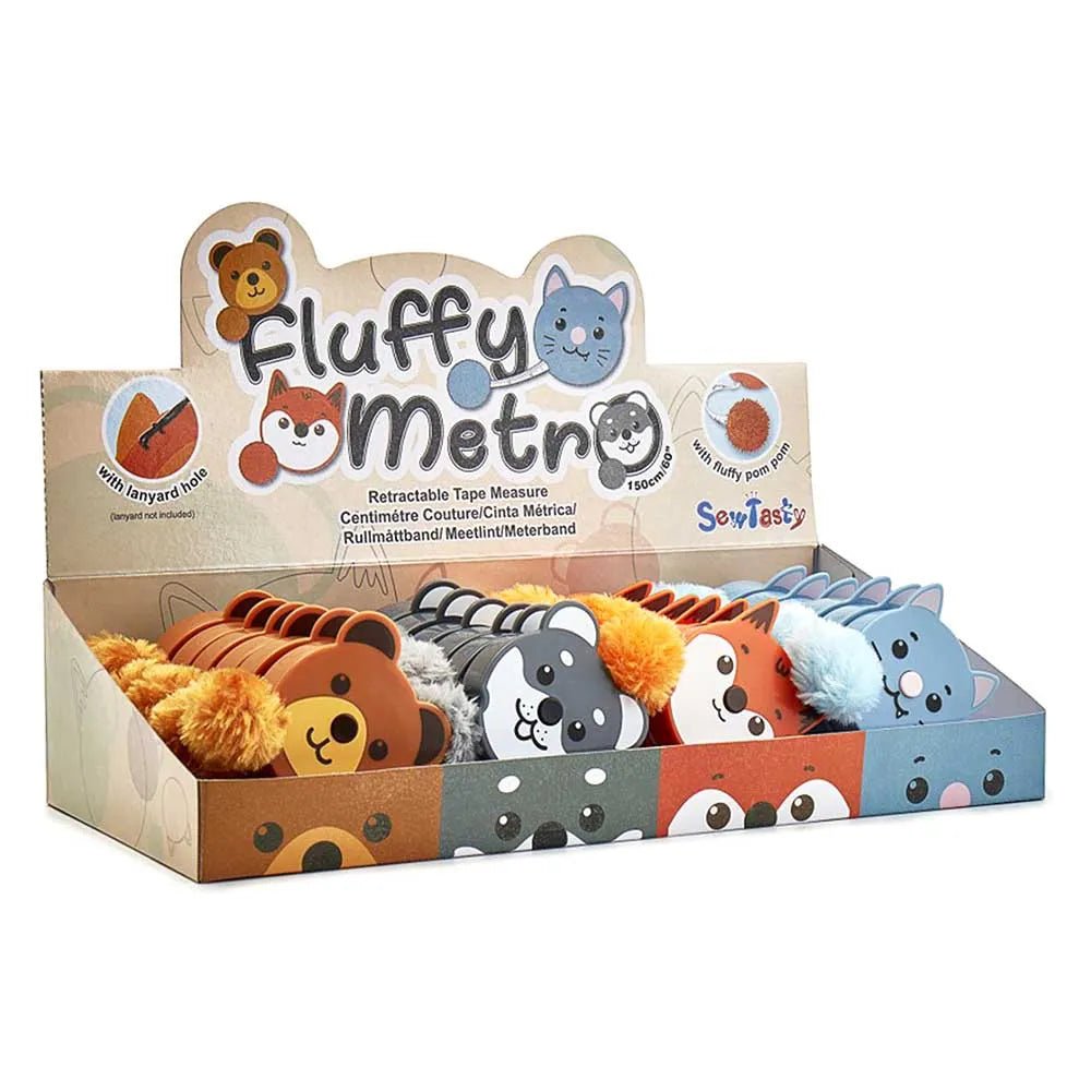 Image de ruban à mesurer rétractable Sew Tasty en forme d’animal, 150 cm – pour la couture et les loisirs créatifs – disponible en ligne chez Šarlotes audumi
