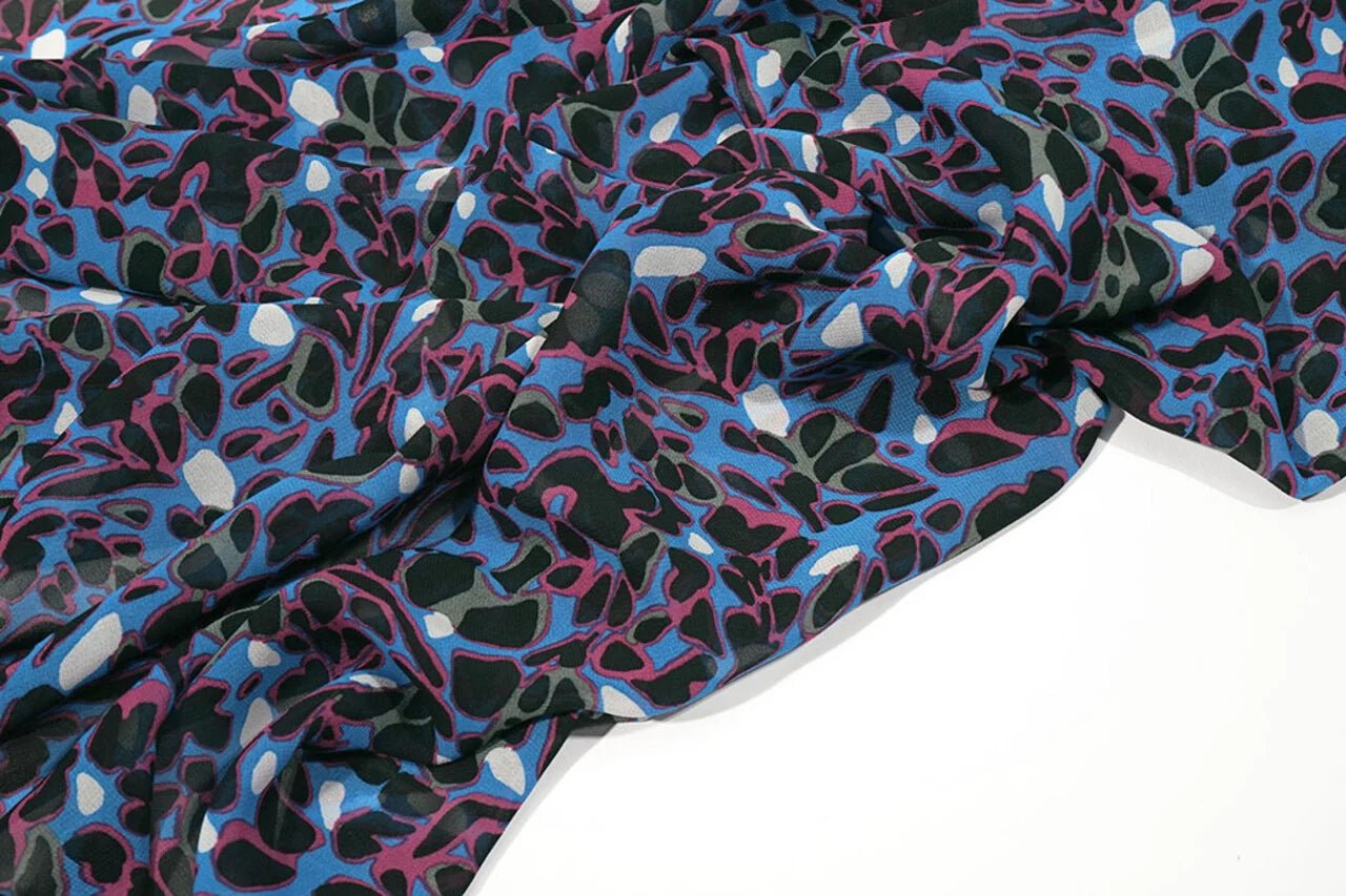Chiffon - abstract pattern | 150 cm | 65 g/m²