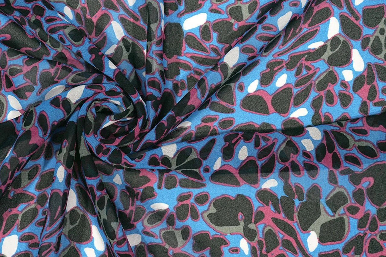 Chiffon - abstract pattern | 150 cm | 65 g/m²