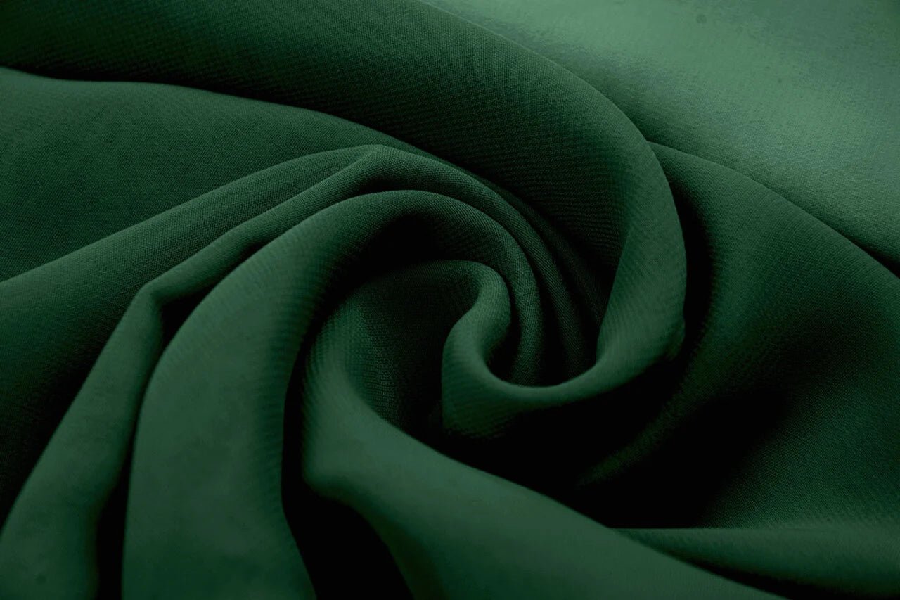 Chiffon - vert foncé | 150 cm | 80 g/m²