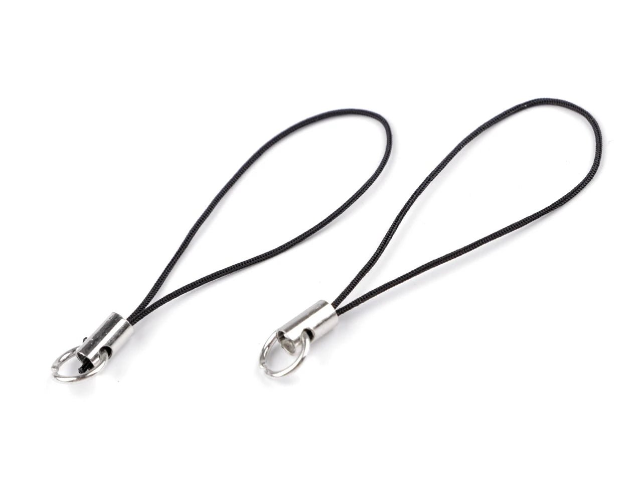 Image of a strap/loop pendant for making pendants and keychains, 20 pcs. – available at Šarlotes audumi