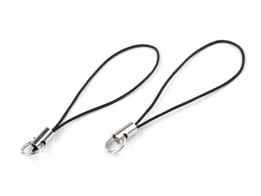 Image d’une lanière / boucle pour fabriquer des pendentifs et porte-clés, 20 pièces – disponible chez Šarlotes audumi