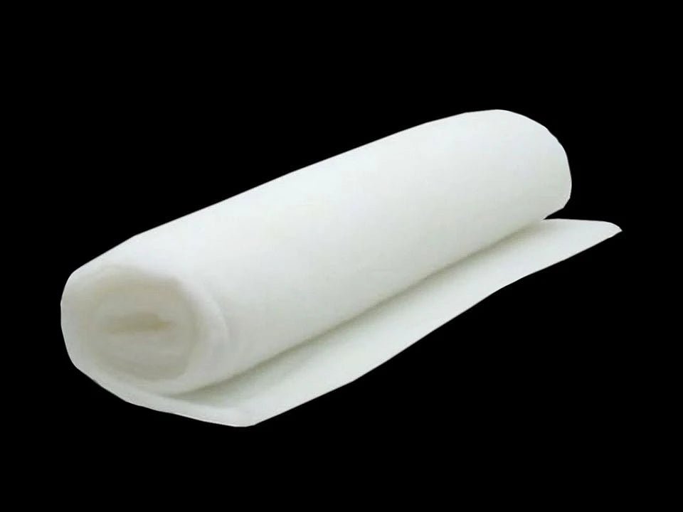 Ouate de polyester en rouleaux 100 g/m² - 1 m