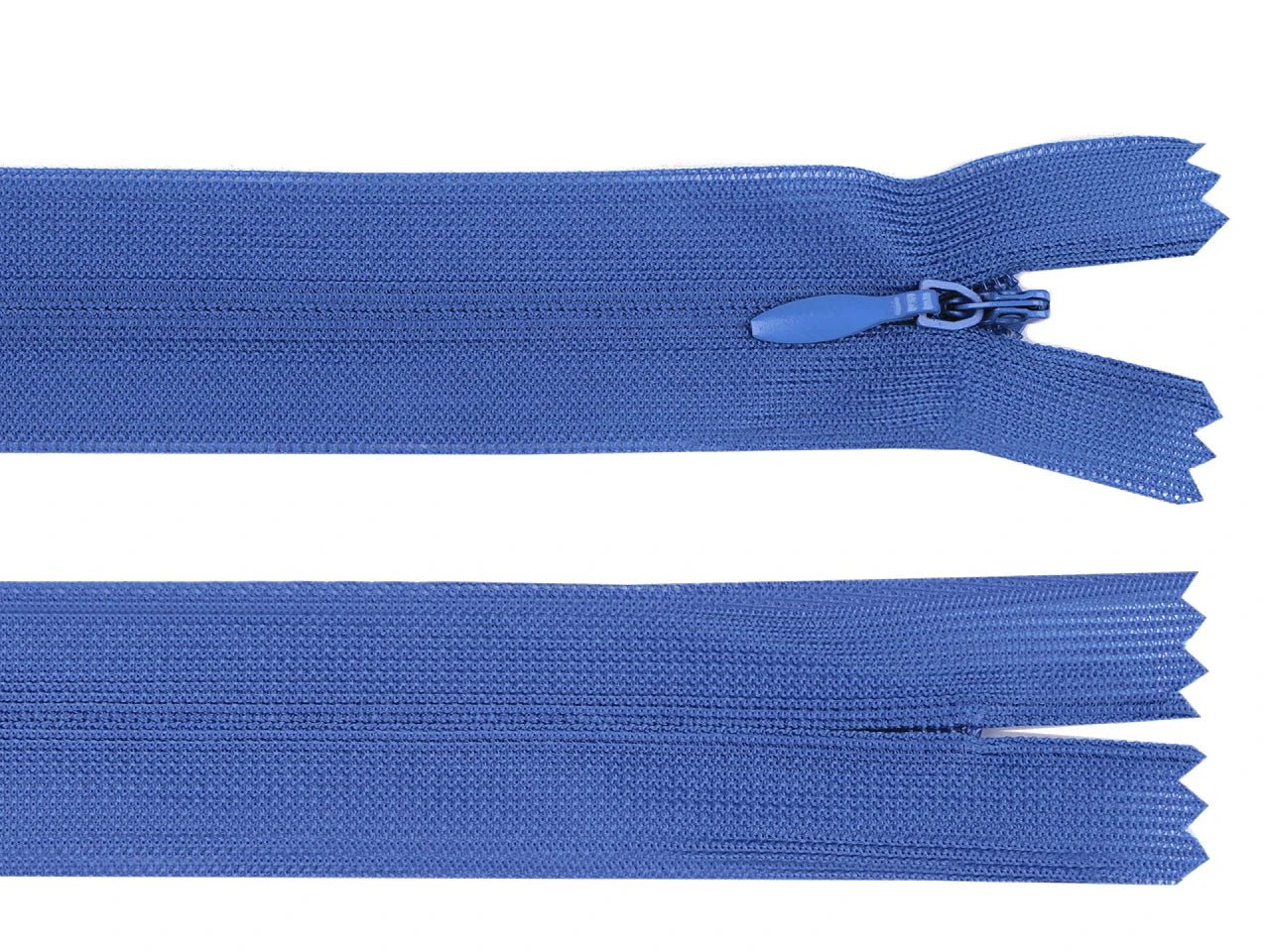 hidden zipper-sapphire blue