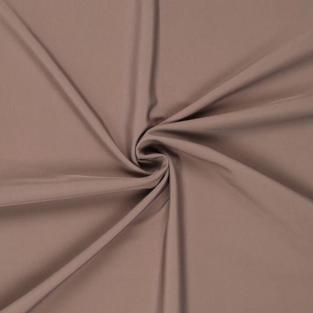 Softshell fabric with elastane - chocolate brown 300 g/m²