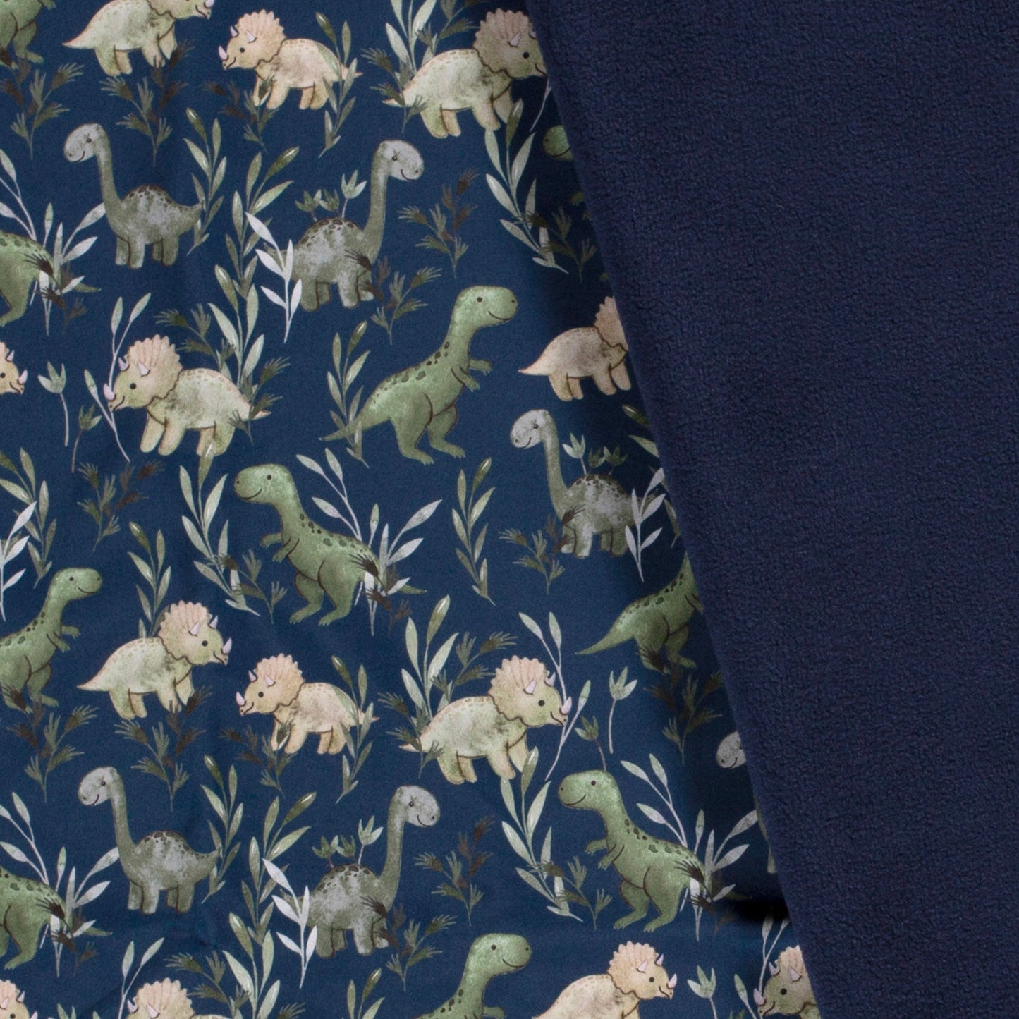 Softshell fabric - little dinosaurs 310 g/m²