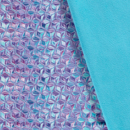 Softshell fabric - chameleon pattern 310 g/m²