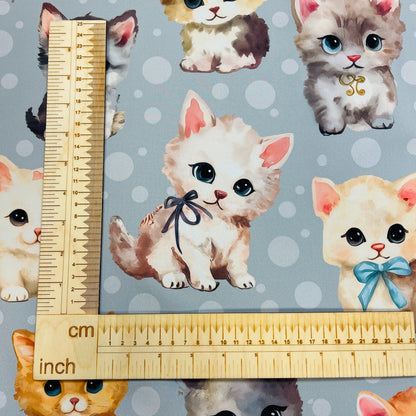 Image avec tissu softshell à chats 300 g/m² – disponible chez Šarlotes audumi