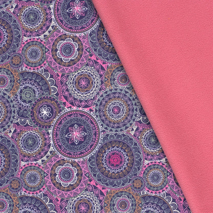 Softshell fabric - mandalas 310 g/m²