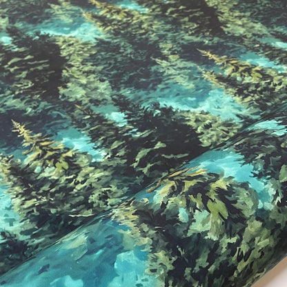 Image of Softshell fabric - Evergreen Forest 300 g/m² – available at Šarlotes audumi