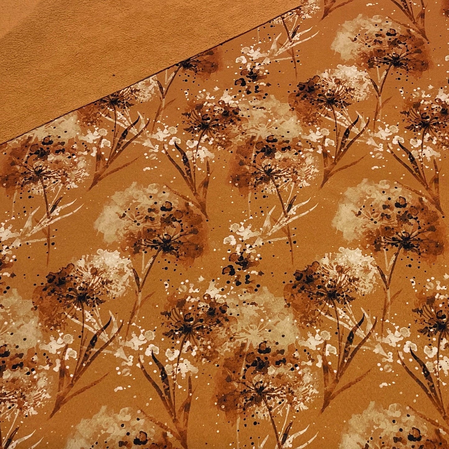 Softshell fabric - dandelion fluff 310 g/m²
