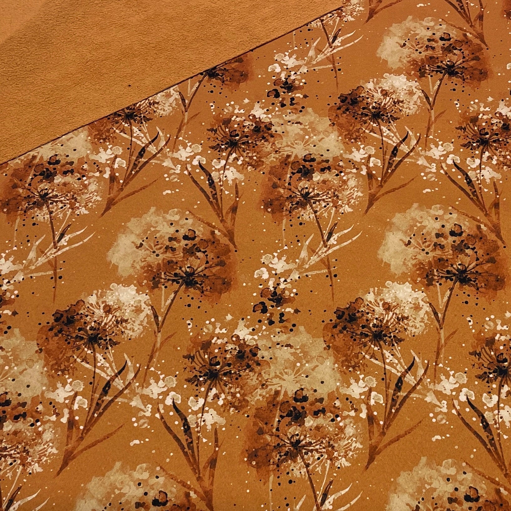 Softshell fabric - dandelion fluff 310 g/m²