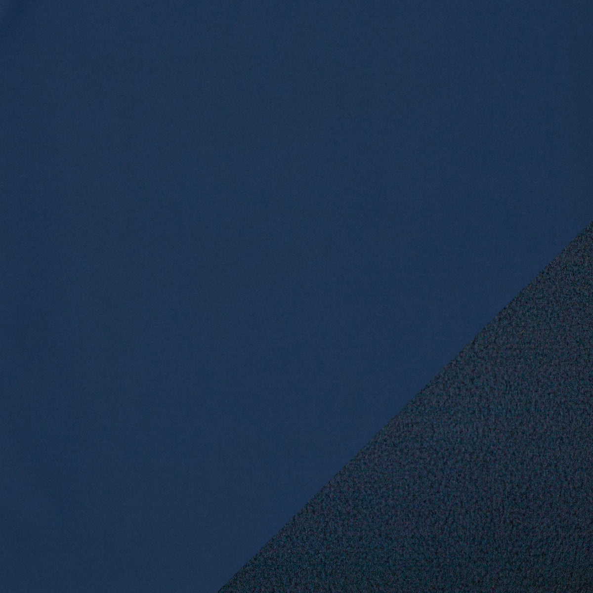 Image avec tissu softshell imperméable, bleu foncé fumé – disponible en ligne chez Šarlotes audumi