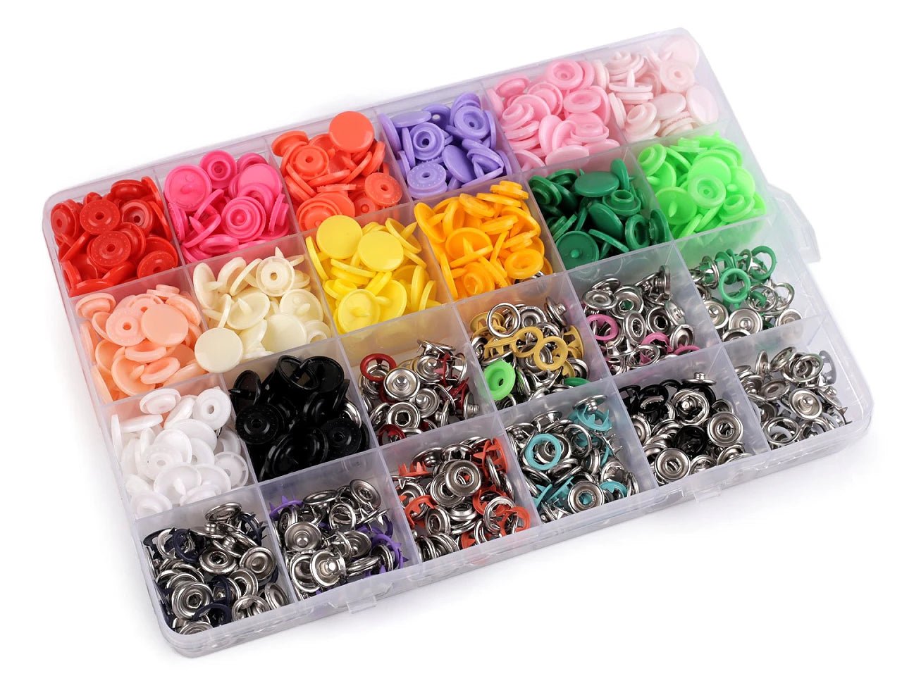 Image de kit de pressions avec pince – kit de démarrage complet pour la couture – disponible chez Šarlotes audumi