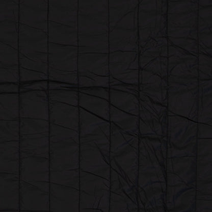 Image de tissu matelassé avec doublure en polaire-noir – disponible en ligne Šarlotes audumi