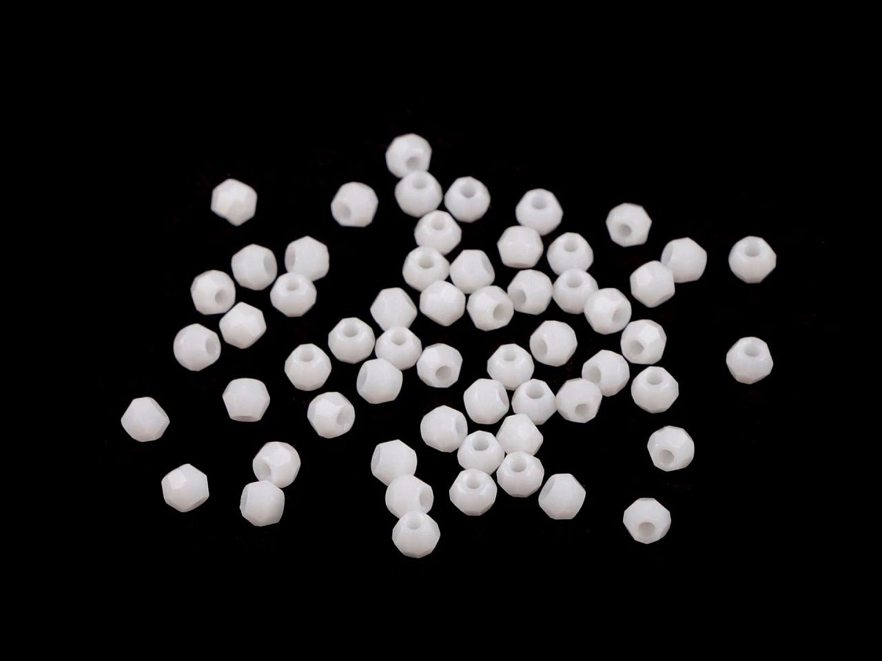 Image de perles de verre Ø4 mm 5 g – disponible chez Tissus de Charlotte