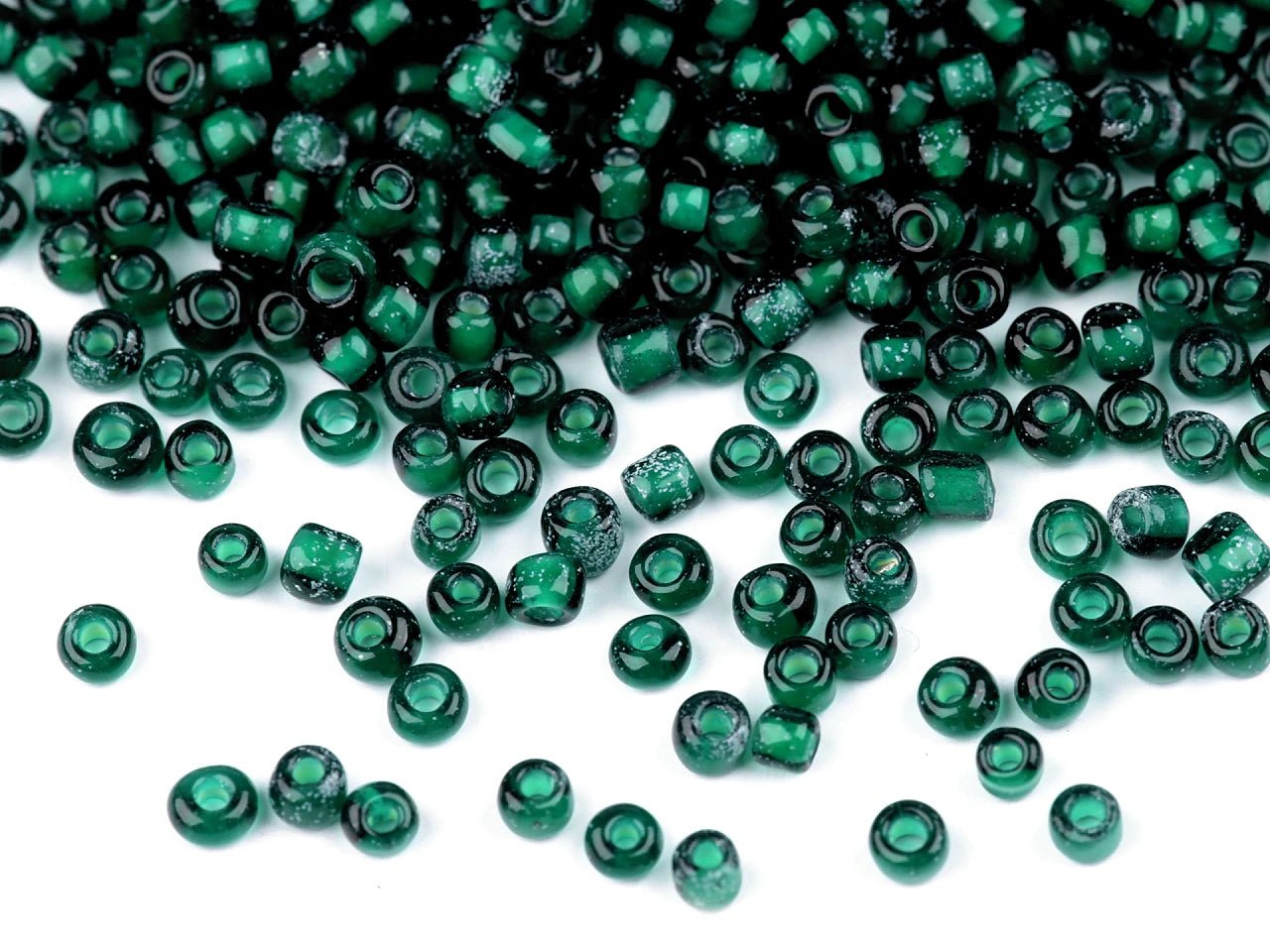 Glas-Rocailles 8/0 | 3 mm 50 g| verschiedene Farben