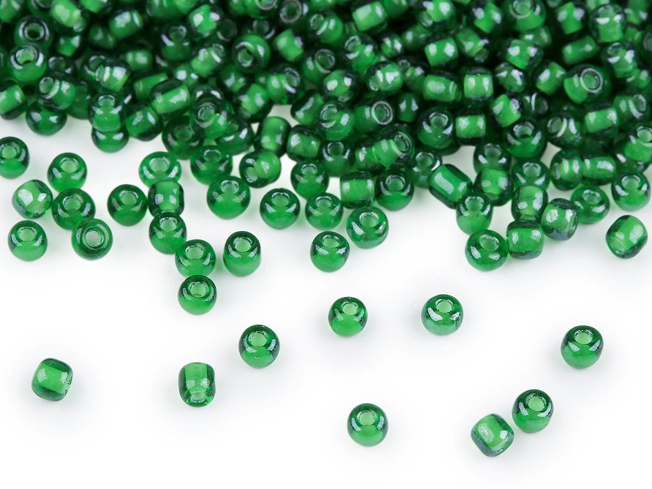 Glas-Rocailles 8/0 | 3 mm 50 g | verschiedene Farben