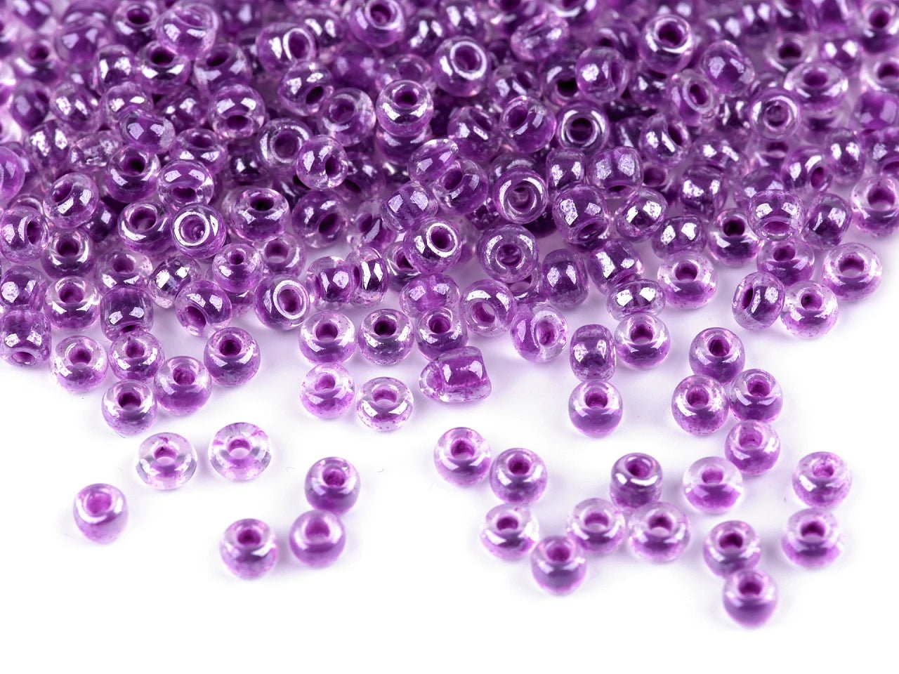 Perles de rocaille en verre 8/0 | 3 mm 50 g | couleurs assorties