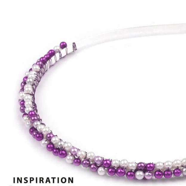 Headband base |width 5 mm| assorted shades
