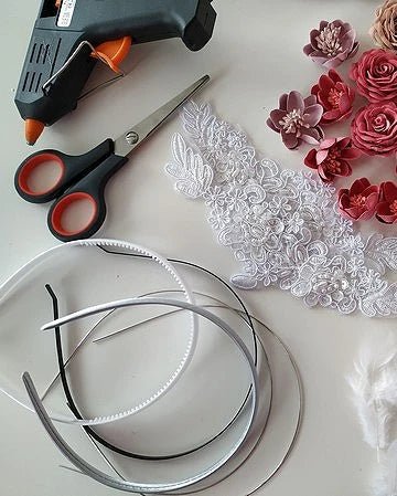 Headband base |width 5 mm| assorted shades