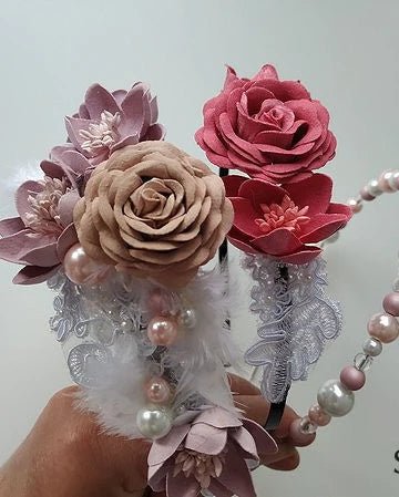 Headband base |width 5 mm| in assorted shades