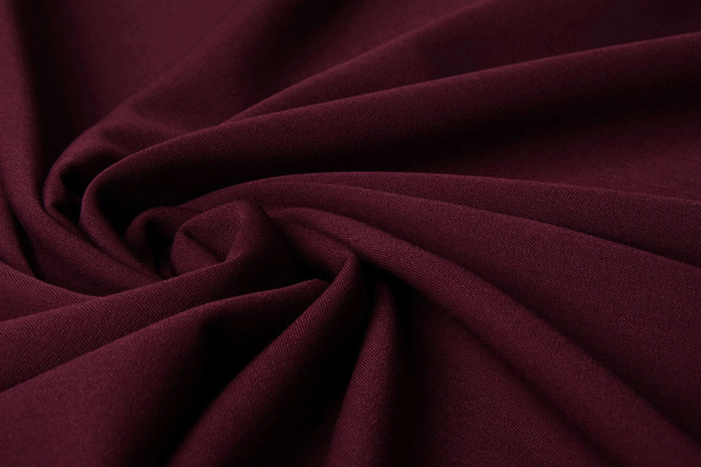 Tissu de costume avec élasthanne - bordeaux 275 g/m²
