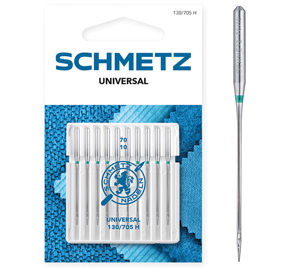 Šujmašinu adatas universālās SCHMETZ UNIVERSAL - Nr.70 (10gab.)