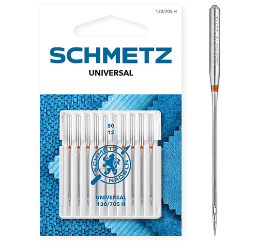 Šujmašinu adatas universālās SCHMETZ UNIVERSAL - Nr.80 (10gab.)