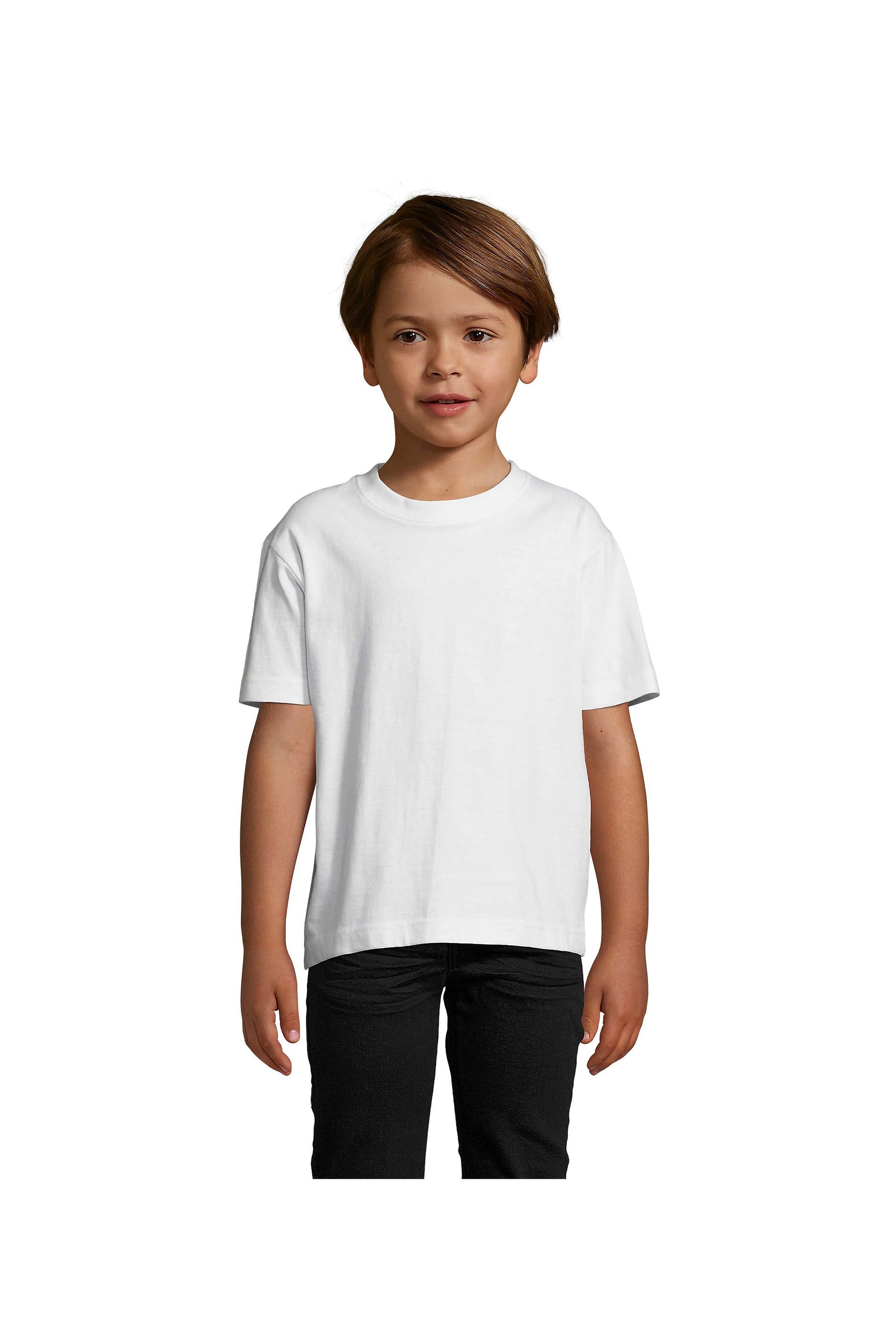 Image du T-shirt enfant SOL’S Imperial Kids 190 g/m² – disponible chez Šarlotes audumi