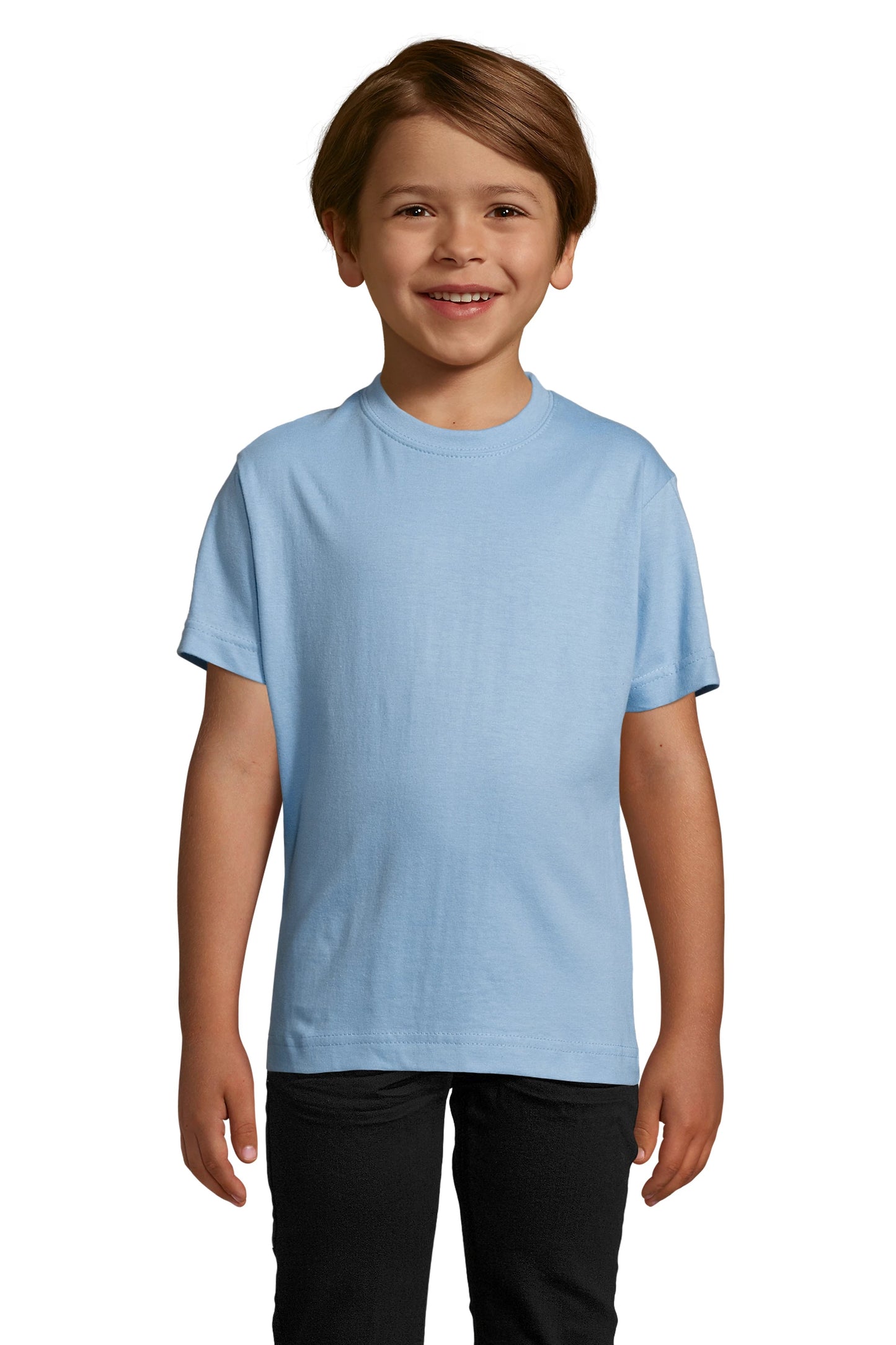 Image d’un T-shirt enfant SOL’S Imperial Kids 190 g/m² – disponible chez Šarlotes audumi